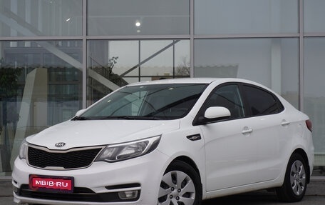 KIA Rio III рестайлинг, 2017 год, 1 050 000 рублей, 1 фотография