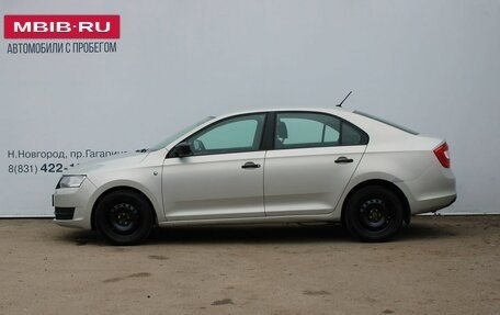 Skoda Rapid I, 2016 год, 809 000 рублей, 2 фотография