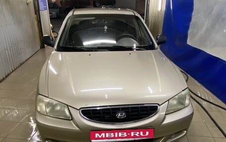 Hyundai Accent II, 2004 год, 550 000 рублей, 1 фотография