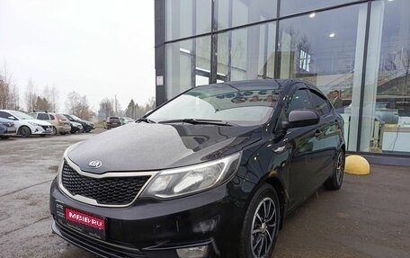 KIA Rio III рестайлинг, 2015 год, 1 003 000 рублей, 1 фотография