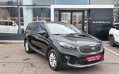 KIA Sorento III Prime рестайлинг, 2019 год, 3 002 000 рублей, 3 фотография