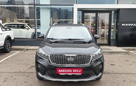 KIA Sorento III Prime рестайлинг, 2019 год, 3 002 000 рублей, 2 фотография