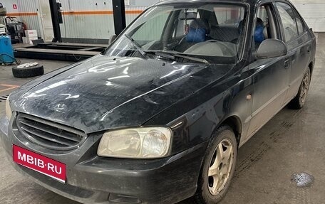 Hyundai Accent II, 2007 год, 230 000 рублей, 1 фотография