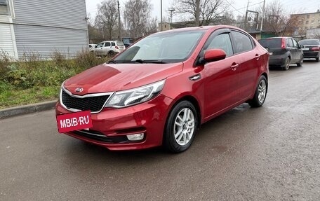 KIA Rio III рестайлинг, 2016 год, 990 000 рублей, 2 фотография