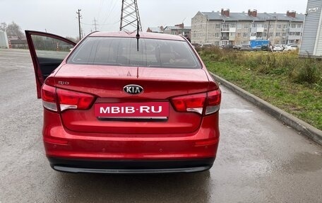 KIA Rio III рестайлинг, 2016 год, 990 000 рублей, 12 фотография