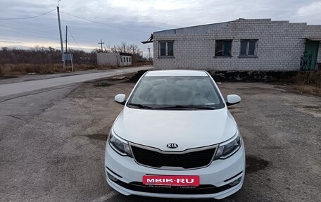 KIA Rio III рестайлинг, 2016 год, 1 240 000 рублей, 1 фотография
