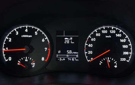 Hyundai Solaris II рестайлинг, 2019 год, 1 190 000 рублей, 17 фотография