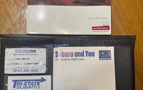 Subaru Baja, 2004 год, 780 000 рублей, 8 фотография