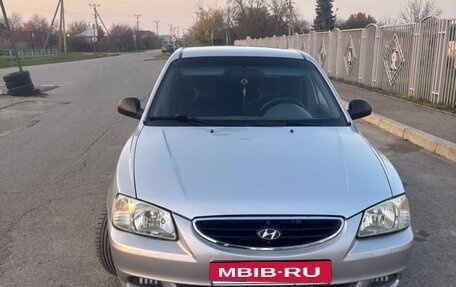 Hyundai Accent II, 2005 год, 550 000 рублей, 1 фотография