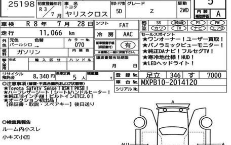 Toyota Yaris Cross, 2021 год, 2 100 000 рублей, 20 фотография