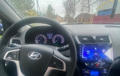 Hyundai Solaris II рестайлинг, 2011 год, 810 000 рублей, 1 фотография