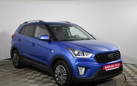 Hyundai Creta I рестайлинг, 2021 год, 1 599 000 рублей, 3 фотография