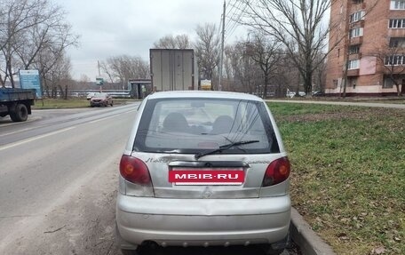 Daewoo Matiz I, 2010 год, 70 000 рублей, 3 фотография