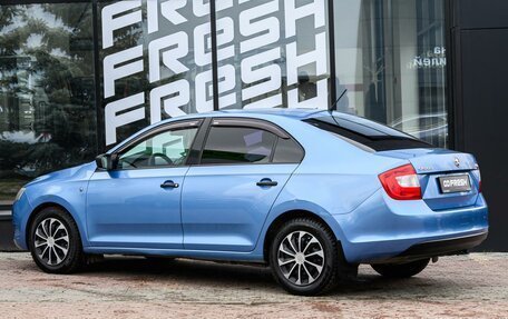 Skoda Rapid I, 2014 год, 849 000 рублей, 2 фотография