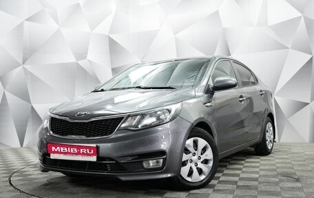 KIA Rio III рестайлинг, 2017 год, 942 000 рублей, 1 фотография