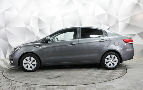 KIA Rio III рестайлинг, 2017 год, 942 000 рублей, 2 фотография