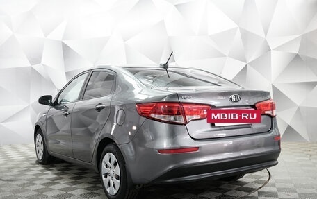 KIA Rio III рестайлинг, 2017 год, 942 000 рублей, 3 фотография
