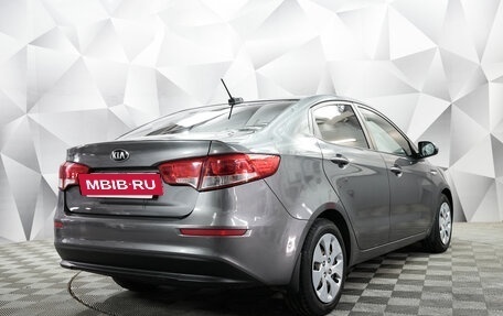 KIA Rio III рестайлинг, 2017 год, 942 000 рублей, 5 фотография