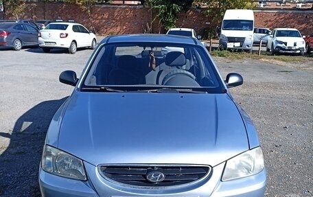 Hyundai Accent II, 2008 год, 350 000 рублей, 1 фотография