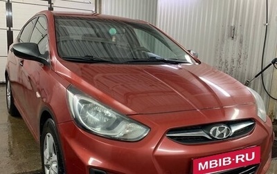 Hyundai Solaris II рестайлинг, 2011 год, 630 000 рублей, 1 фотография