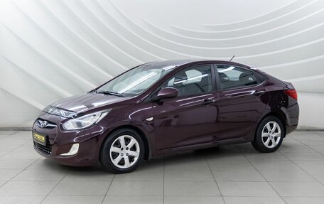 Hyundai Solaris II рестайлинг, 2012 год, 850 000 рублей, 3 фотография