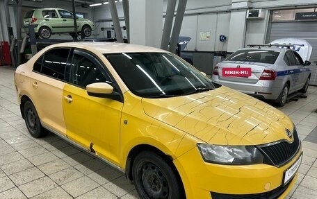 Skoda Rapid I, 2014 год, 499 000 рублей, 3 фотография