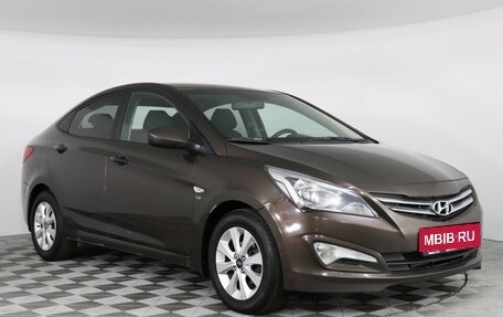 Hyundai Solaris II рестайлинг, 2016 год, 1 147 000 рублей, 3 фотография