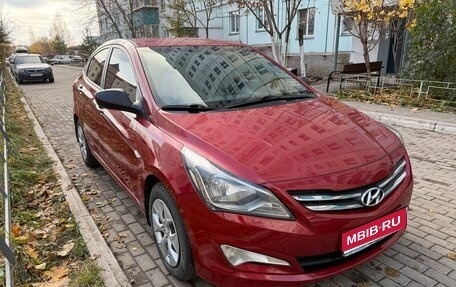 Hyundai Solaris II рестайлинг, 2014 год, 799 000 рублей, 1 фотография