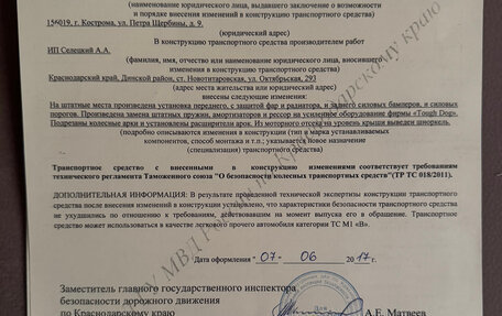 ЛуАЗ Hunter, 2016 год, 1 200 000 рублей, 13 фотография