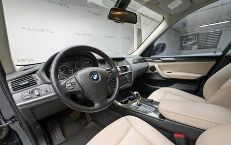 BMW X3, 2012 год, 1 549 000 рублей, 10 фотография