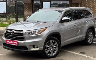 Toyota Highlander III, 2015 год, 3 400 000 рублей, 1 фотография