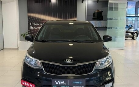 KIA Rio III рестайлинг, 2015 год, 825 000 рублей, 2 фотография