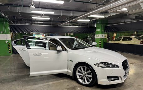 Jaguar XF I рестайлинг, 2013 год, 1 700 000 рублей, 26 фотография