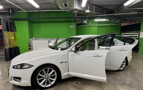 Jaguar XF I рестайлинг, 2013 год, 1 700 000 рублей, 27 фотография