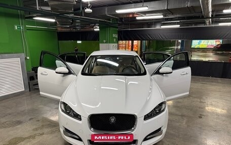 Jaguar XF I рестайлинг, 2013 год, 1 700 000 рублей, 33 фотография