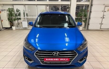 Hyundai Solaris II рестайлинг, 2017 год, 1 390 000 рублей, 3 фотография