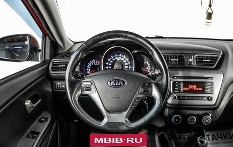 KIA Rio III рестайлинг, 2017 год, 990 000 рублей, 9 фотография