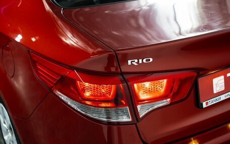 KIA Rio III рестайлинг, 2017 год, 990 000 рублей, 18 фотография
