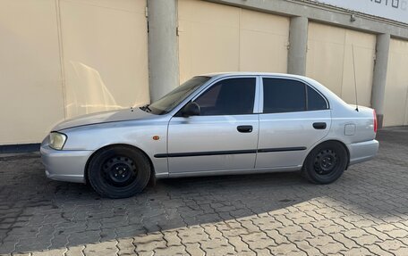 Hyundai Accent II, 2004 год, 450 000 рублей, 5 фотография