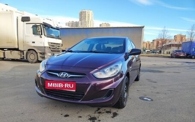 Hyundai Solaris II рестайлинг, 2011 год, 615 000 рублей, 1 фотография