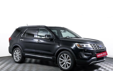 Ford Explorer VI, 2017 год, 2 989 000 рублей, 3 фотография