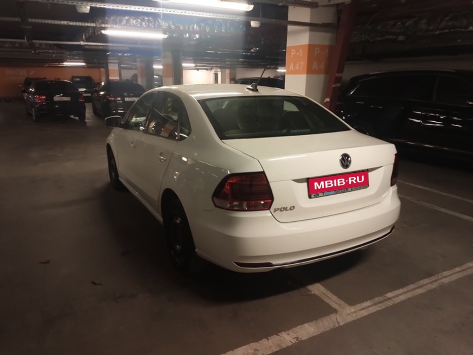 Volkswagen Polo V рестайлинг, 2019 год, 925 000 рублей, 4 фотография