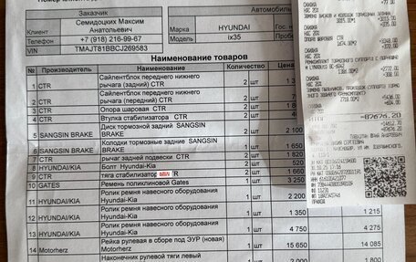 Hyundai ix35 I рестайлинг, 2011 год, 1 250 000 рублей, 30 фотография