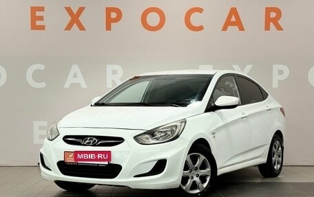 Hyundai Solaris II рестайлинг, 2012 год, 850 000 рублей, 3 фотография