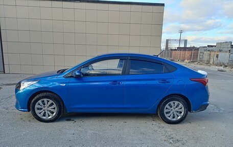 Hyundai Solaris II рестайлинг, 2021 год, 1 450 000 рублей, 3 фотография