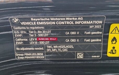 BMW X7, 2023 год, 12 790 895 рублей, 21 фотография