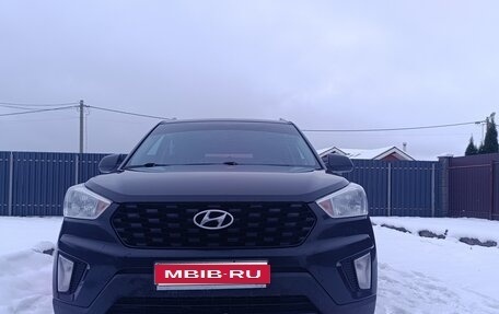 Hyundai Creta I рестайлинг, 2021 год, 1 590 000 рублей, 1 фотография