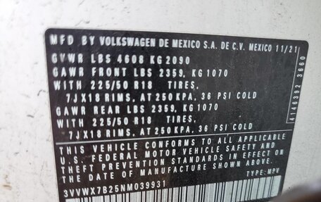 Volkswagen Taos, 2021 год, 1 600 000 рублей, 4 фотография