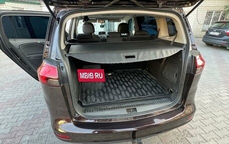 Opel Zafira C рестайлинг, 2012 год, 1 000 000 рублей, 20 фотография