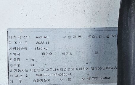 Audi A6, 2022 год, 4 210 000 рублей, 8 фотография